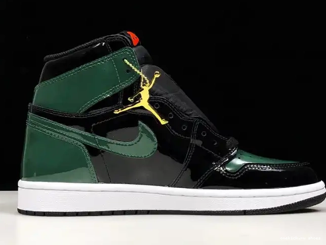 Rep Team Orange-Fir 1 Air x Jordan OG AV3905-038 Retro High Black SoleFly 0506